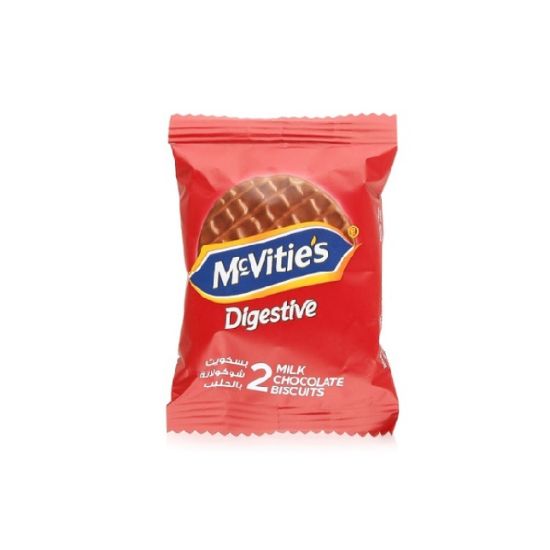 Picture of Mcvitie's Digestive Biscuits Milk Chocolate (12X33gm)