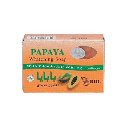 Picture of RDL Whitening Soap Papaya With Vitamin A,C & E 135gm
