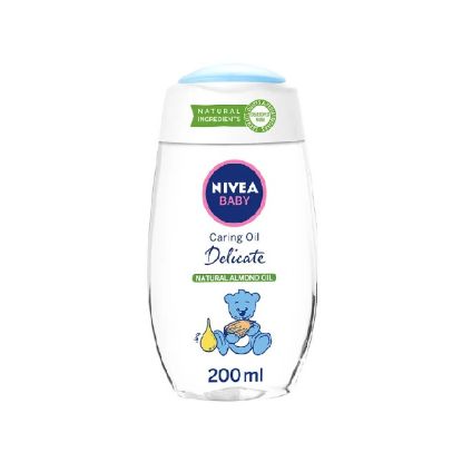 Picture of Nivea Baby Caring Oil Delicate Natural Almond Oil  200ml