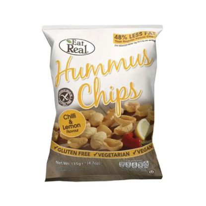 Picture of Eat Real Hummus Chips Chili & Lemon Flavour 135gm