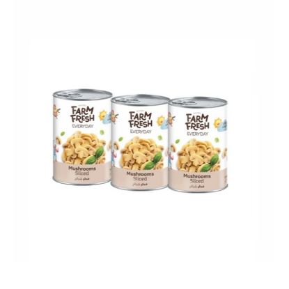 Picture of Farm Fresh Mushroompc & Stems 3x425gm