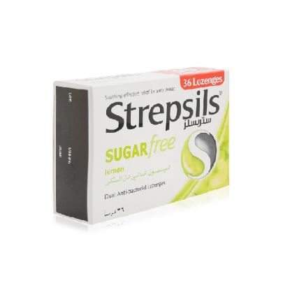 Picture of Strepsils Lemon Sugar Free 36's