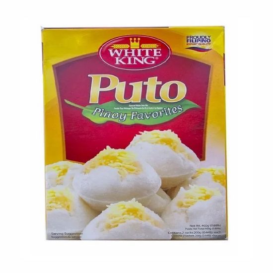 Picture of White King Puto Pinoy Favorites Cake Mix 400gm