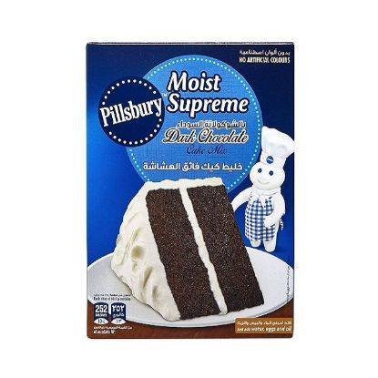 Picture of Pillsbury Dark Chocolate Cake Mix - 485gm