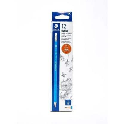 Picture of Norica Pencil With Rubber Tip 12pc