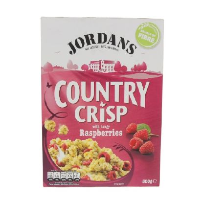 Picture of Jordans Oats Country Crisp With Tangy Raspberries 500gm