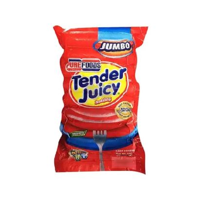 Picture of Purefood Frozen Jumbo Pork Hotdog 500gm