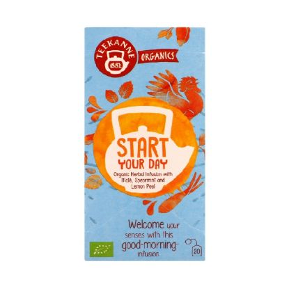 Picture of Teekanne Organics Start Your Day 20's Herbal Infuison 1Pack
