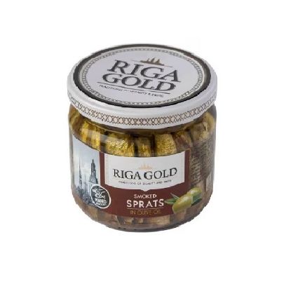 Picture of Riga Gold Sprats Smoked In Olive Oil 250gm