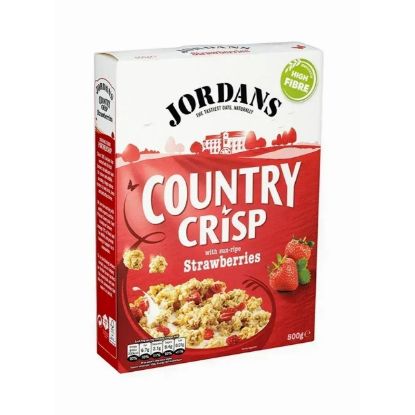Picture of Jordans Oats Country Crisp With Ripe Strawberries 500gm