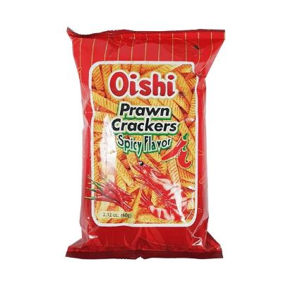 Picture of Oishi Prawn Crackers Spicy Flavor 60gm