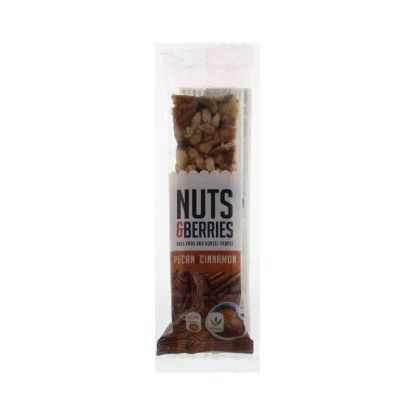 Picture of Nuts & Berries Organic Bar Pecan & Cinnamon 30gm