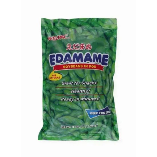 Picture of Wel Pack Edamame Soybeans In Pod 454gm