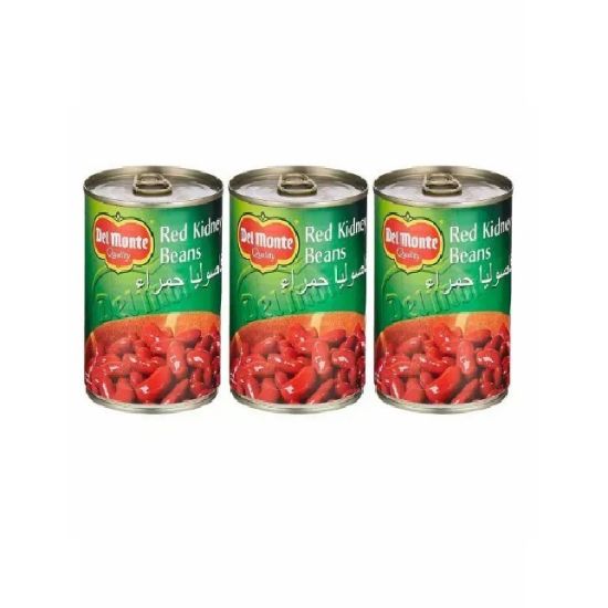 Picture of Delmonte Red Kidny Beans 3x400Gm