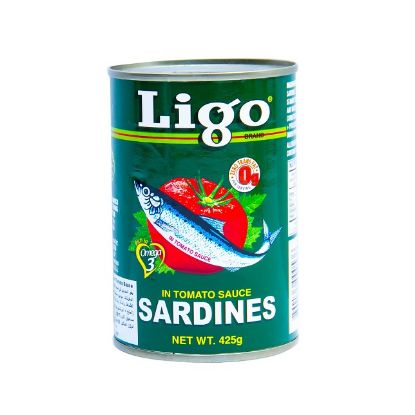 Picture of Ligo Sardines In Tomato Sauce 425gm