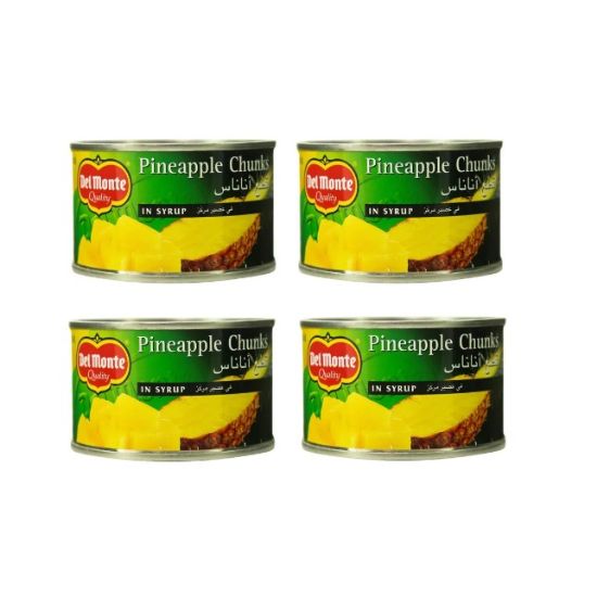 Picture of Del Monte Pineapple Chunks 4x235gm