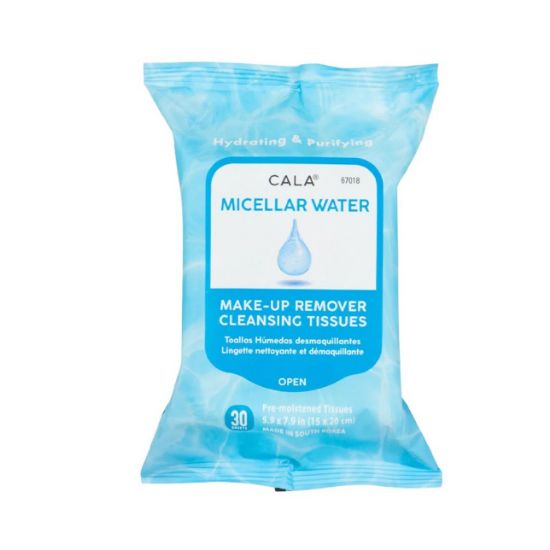 Picture of Cala Micellar Water Cleansing Tissues 30wipes, 1pack