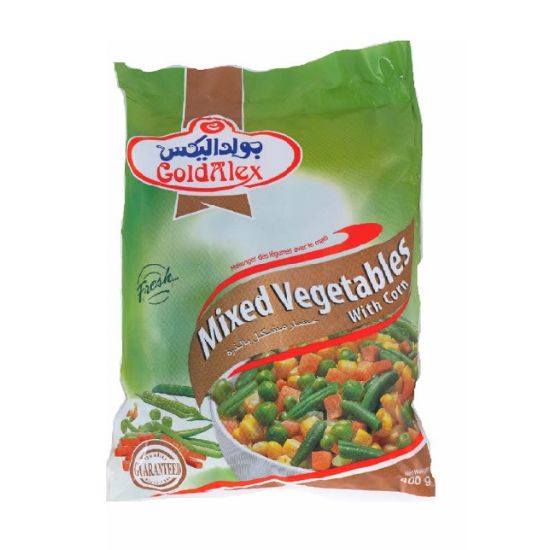 Picture of Gold Alex Frozen Mixed Vegtables 400gm