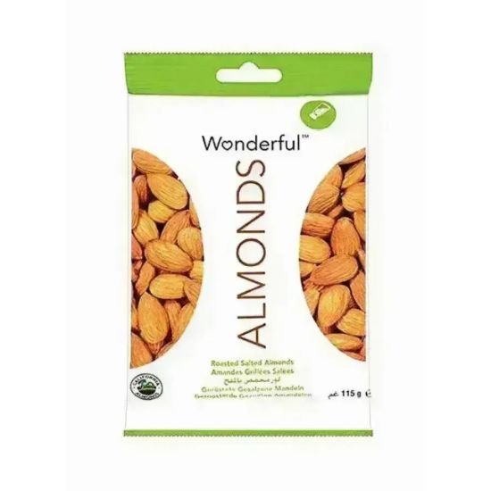 Picture of Wonderful Almonds Roasted Salted 115gm
