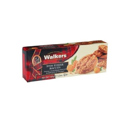 Picture of Walkers Stem Ginger Biscuits 150gm