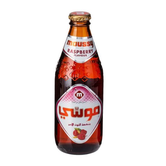 Picture of Moussy Non-Alcoholic Malt Beverage Raspberry Flavour 330ml