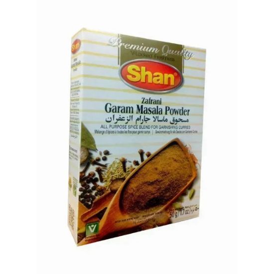 Picture of Shan Zafrni Garam Masala Powder All Purpose Spice Blend For Garnishing Curries 50gm