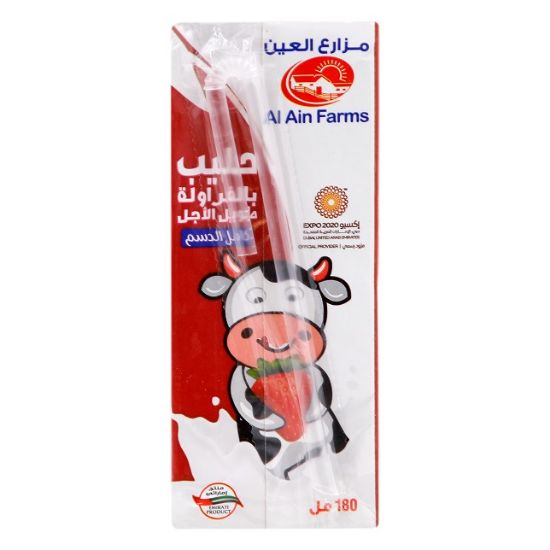 Picture of Al Ain Strawberry Milk 180ml