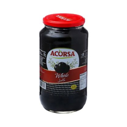 Picture of Acorsa Olives Black Whole Jar 575gm