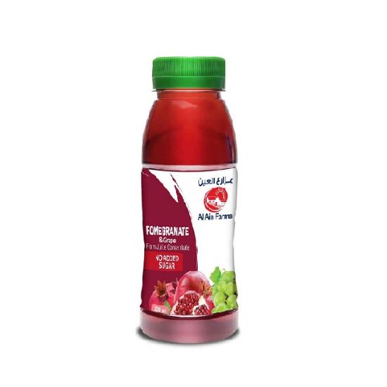 Picture of Al Ain Juice Pomegranate & Grape Nectar NAS, 200ml