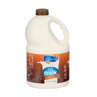 Picture of Al Rawabi Fresh Milk Double Cream 2ltr