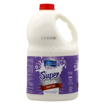 Picture of Al Rawabi Super Milk Low Fat 2ltr