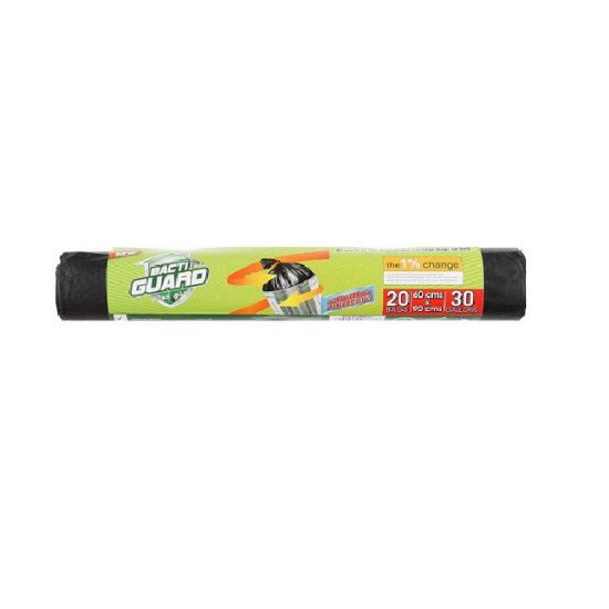 Picture of Bacti Guard Garbage Bag Black 30 Gallon 20's Roll