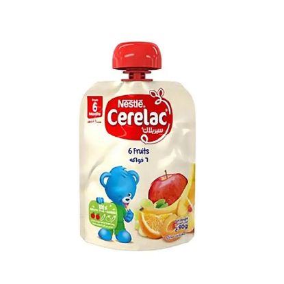 Picture of Nestle Cerelac Baby Food 6 Fruits Pouch 90gm