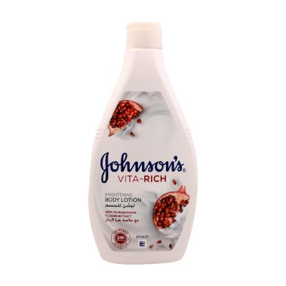 Picture of Johnson's Vita Rich Body Lotion With Pomefranate Flower Extract 400ml