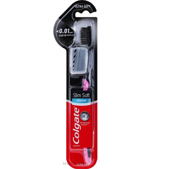Picture of Colgate Toothbrush Slim Soft Charcoal 1's
