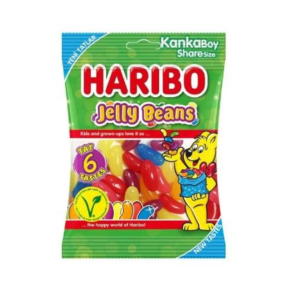 Picture of Haribo Jelly Beans 80gm