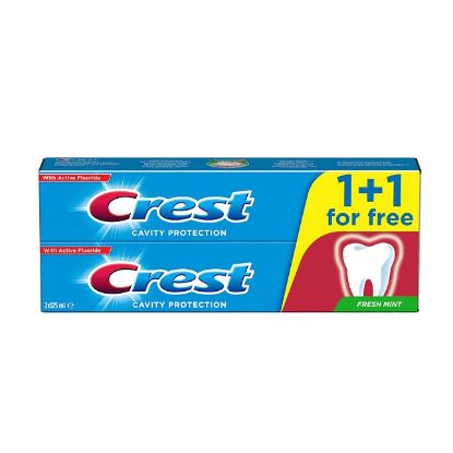 Picture of Crest Toothpaste Complete With Fresh Mint 25% (2x125ml)