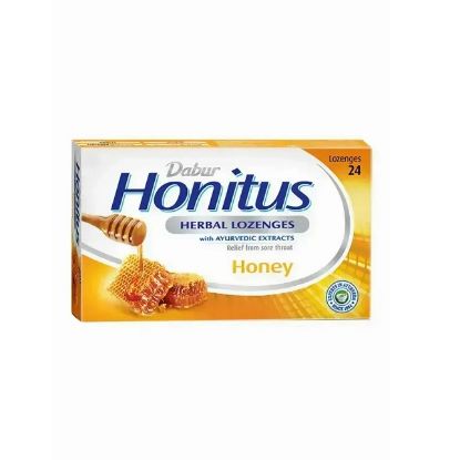 Picture of Dabur Honitus Herbal Lozenges Honey 24's 1Pack