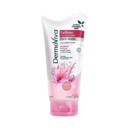 Picture of Dermoviva Face Wash Saffron Fairness Glow 150ml