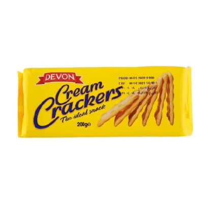 Picture of Devon Cream Crackers The Ideal Snack 200gm