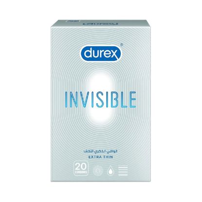 Picture of Durex Invisible Extra Thin Condoms 20's