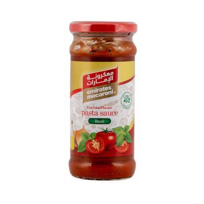 Picture of Emirates Macaroni Pasta Sauce Basil 350gm