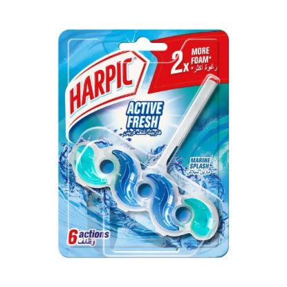 Picture of Harpic Toilet Rim Block Marine Splash 35gm