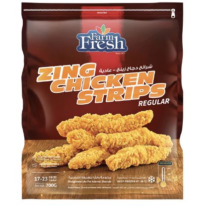 Picture of Farm Fresh Frozen Chicken Zing Strips 700gm