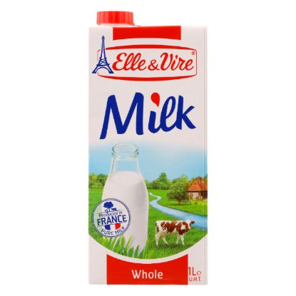 Picture of Elle & Vire Lait Ecreme Whole Milk, 1ltr