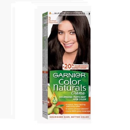 Picture of Garnier Colour Naturals Dark Brown Fonce Permanent Hair Color 1's