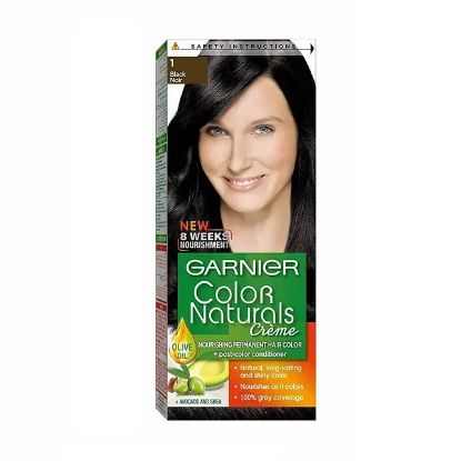 Picture of Garnier Naturals Hair Color Crème #1 Black 1pc
