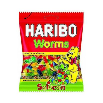 Picture of Haribo Worms Solucan 160gm