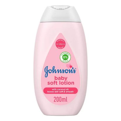 Picture of Johnson's Baby Soft Lotion With Coconut Oil 200ml