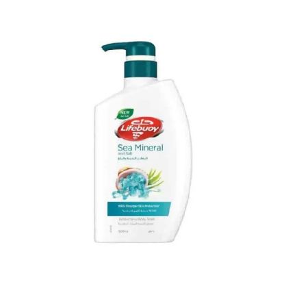 Picture of Lifebuoy Antibacterial Body Wash Sea Mineral & Salt 500ml